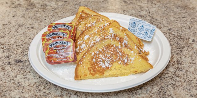 Almond	French	Toast	Breakfast
