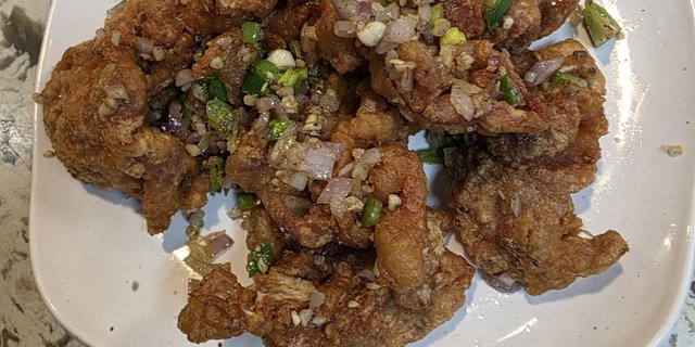 Crispy Salt & Pepper Pork Chop
