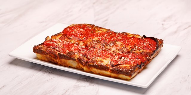 Pepperoni Detroit-Style Pizza