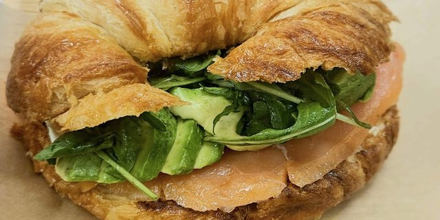 Smoked Salmon Croissant Platter