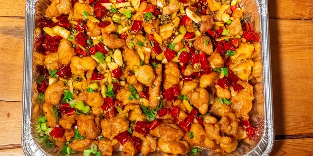 Szechuan Spicy Chicken Tray