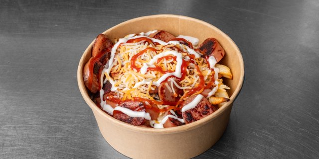Crazy Salchipapa Bowl