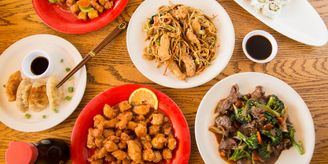 Catered food