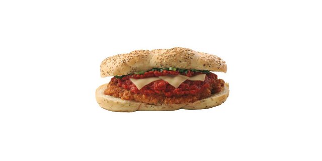 Chicken Cutlet Parmigiana Sandwich
