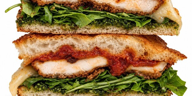 Chicken Marinara Sandwich