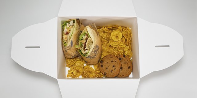 Chicken Caesar Wrap Boxed Lunch