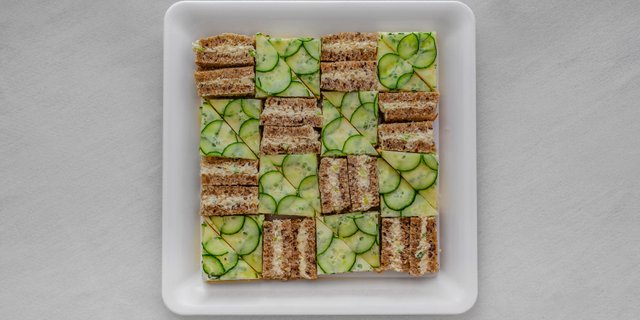 Lattice Finger Sandwich Platter