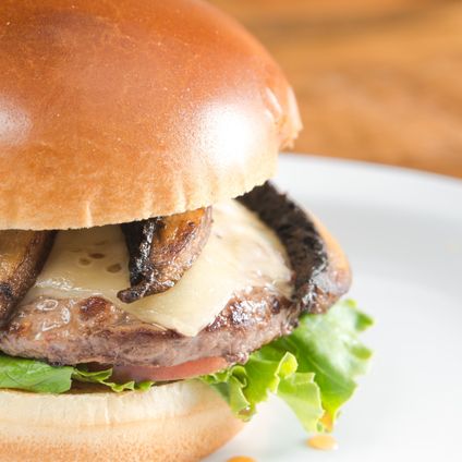 Mushroom & Swiss Burger