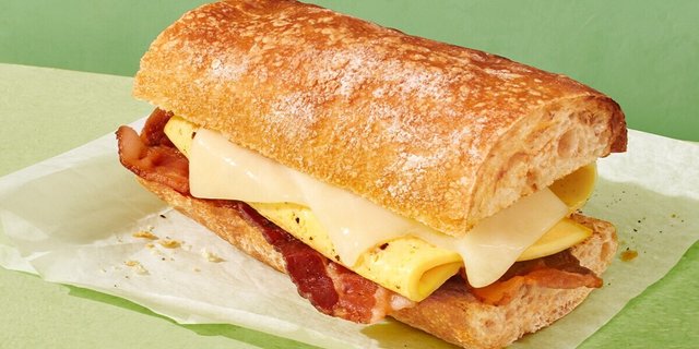 Ciabatta Bacon, Egg & Cheese Sandwich Boxed Breakfast