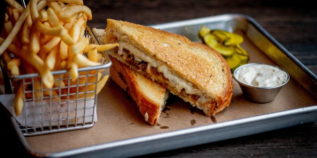 Smoked Brisket Grilled Cheese