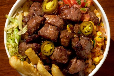 Bell Pepper Steak Dubbap