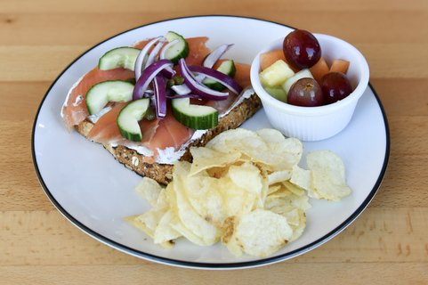 Smoked Salmon Toast Boxed Lunch