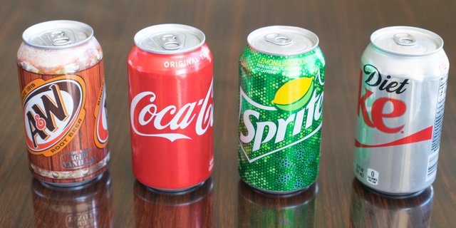 Assorted Individual Sodas