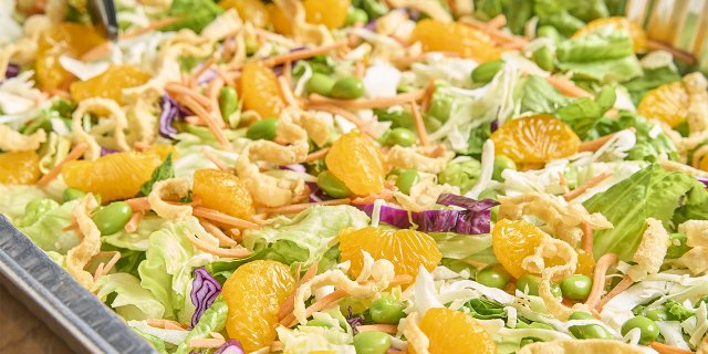 Sesame Grilled Chicken Crunch Salad