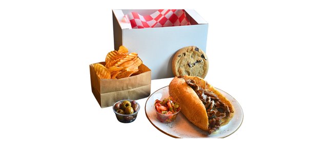 Cheesesteak Boxed Lunch
