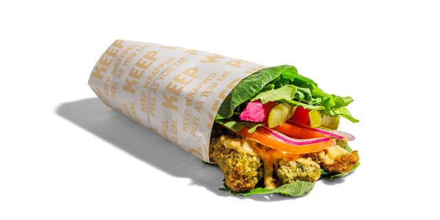 Spicy Falafel Breadless Sandwich