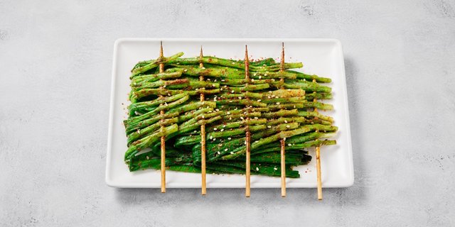 Grilled Chives