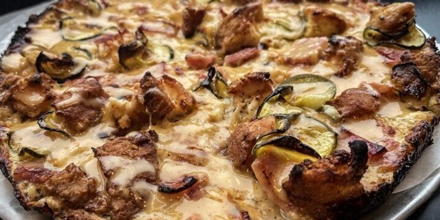 10"  Honey Mustard Chicken Pizza