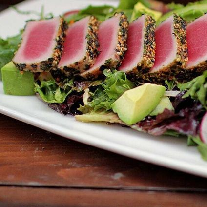 Seared Ahi Tuna Salad