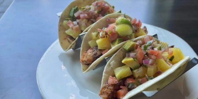 Blackened Salmon Tacos