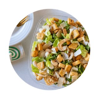 Large Classic Shrimp Caesar Salad Platter