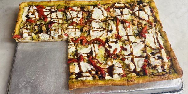 Focaccia Bread Pizza