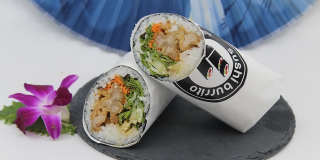 Fiery Chicken Burrito