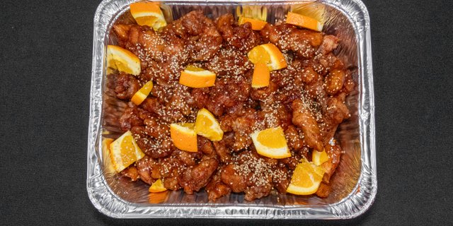 Orange Chicken Tray