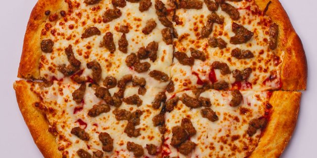 Sausage & Cheese Pizza