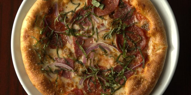 The Mustache Pizza