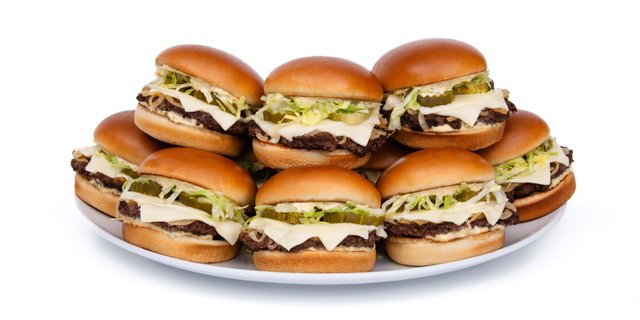 Burger Tray w/ Bacon