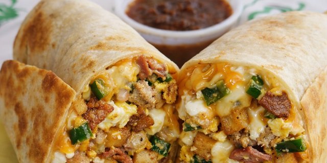 Individual Medium Breakfast Burrito