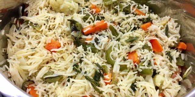 Vegetarian Pulao