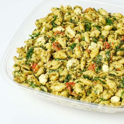 Basil Pesto Shells