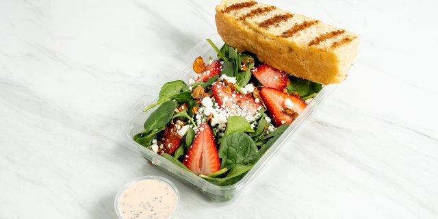 Spinach & Strawberry Salad