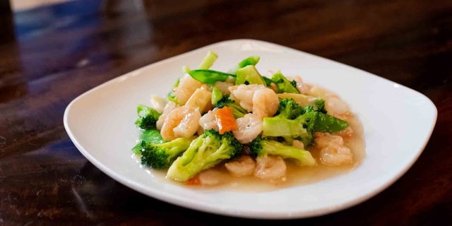 Shrimp w/ Mixed Vegetables