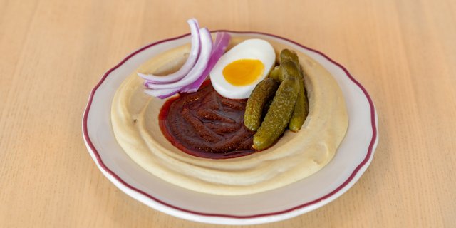 Jerusalem Breakfast Hummus