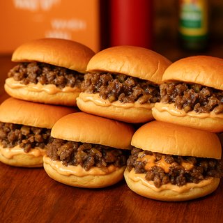 Plant-Based Chpped Cheese Sliders