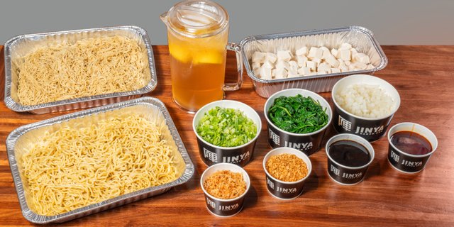 Build-Your-Own Spicy Creamy V-Ramen Bowl