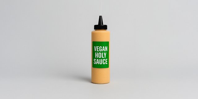 Squeeze Bottle Vegan Holy Sauce (8 oz)