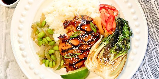 Char-Grilled Chicken Teriyaki Buffet