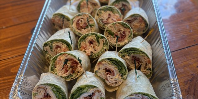 Turkey Club Wrap Tray