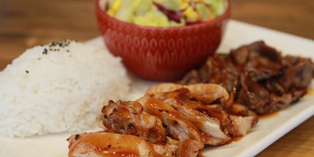 Teriyaki Combo Plate