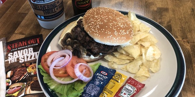 Mushroom & Swiss Burger