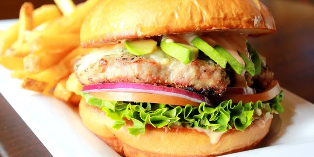 Avocado Turkey Burger