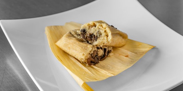 Mushroom Tamale