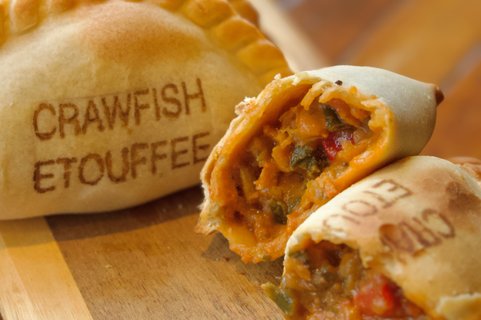 Crawfish Etouffee Empanada