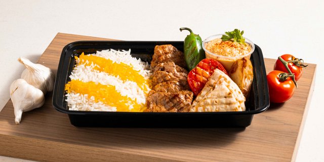 Pork Filet Kabob Boxed Lunch