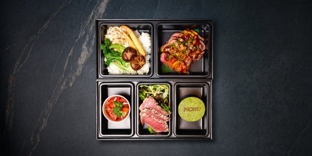 Grilled Tenderloin Lunch Bento