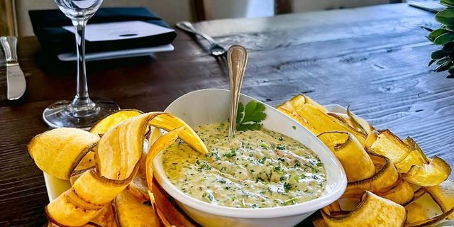 Chilled Cilantro-Lime Crab Dip